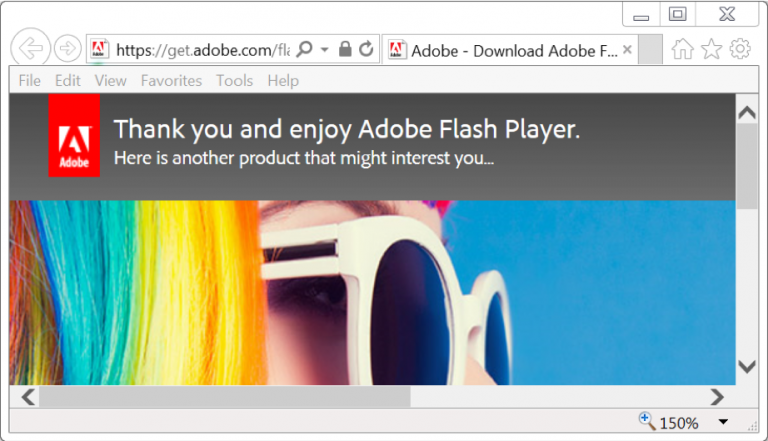 adobe-thank-you-stranica